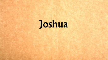 Joshua Message Image